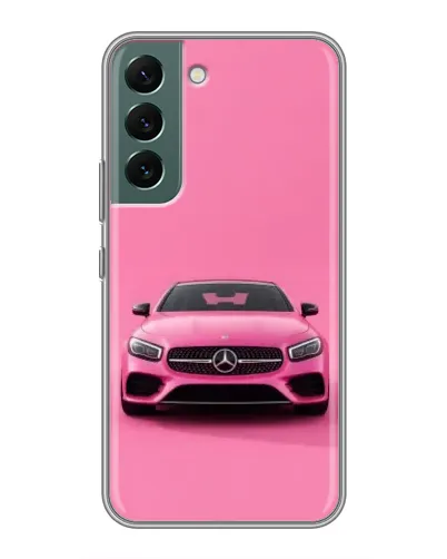 Чехол для Samsung Galaxy S22 Plus с картинкой «Розовый Mercedes AMG» Чехол для Samsung Galaxy S22 Plus с картинкой «Розовый Mercedes AMG»