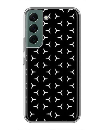 Чехол для Samsung Galaxy S22 Plus с картинкой «Mercedes паттерн звезд» Чехол для Samsung Galaxy S22 Plus с картинкой «Mercedes паттерн звезд»