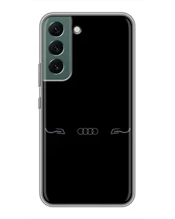 Чохол для Samsung Galaxy S22 Plus з картинкою «Audi — світловий підпис» Чохол для Samsung Galaxy S22 Plus з картинкою «Audi — світловий підпис»