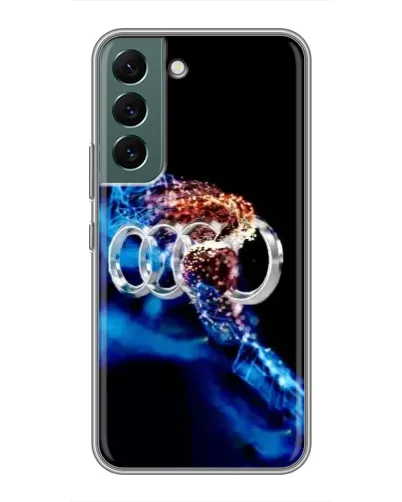 Чехол для Samsung Galaxy S22 Plus с картинкой «Энергия лого Audi»