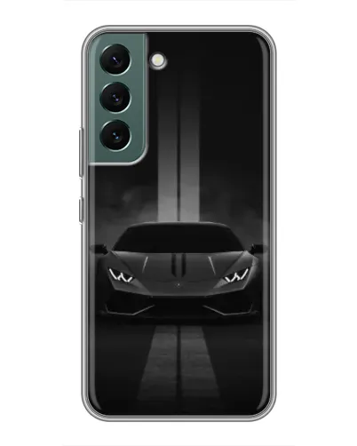 Чехол для Samsung Galaxy S22 Plus с картинкой «Lamborghini симметрия дорог» Чехол для Samsung Galaxy S22 Plus с картинкой «Lamborghini симметрия дорог»