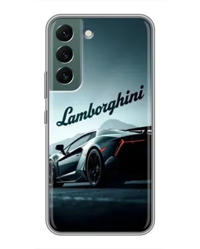 Чехол для Samsung Galaxy S22 Plus с картинкой «Классическая надпись Lamborghini» Чехол для Samsung Galaxy S22 Plus с картинкой «Классическая надпись Lamborghini»