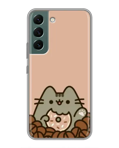 Чохол для Samsung Galaxy S22 Plus з картинкою «Кавовий Пушин» Чохол для Samsung Galaxy S22 Plus з картинкою «Кавовий Пушин»