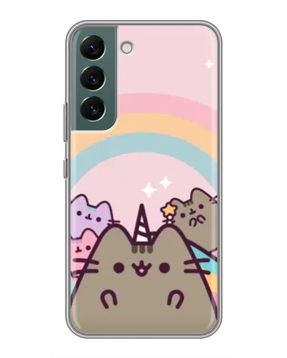 Чохол для Samsung Galaxy S22 Plus з картинкою «Єдиноріг Pusheen» Чохол для Samsung Galaxy S22 Plus з картинкою «Єдиноріг Pusheen»