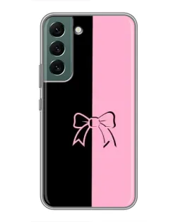 Чехол для Samsung Galaxy S22 Plus с картинкой «Половинки банта»