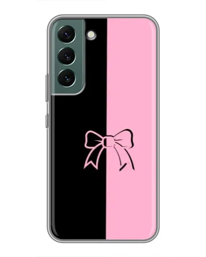 Чехол для Samsung Galaxy S22 Plus с картинкой «Половинки банта»