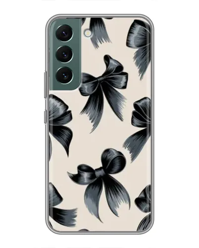 Чехол для Samsung Galaxy S22 Plus с картинкой «Банты Coquette»