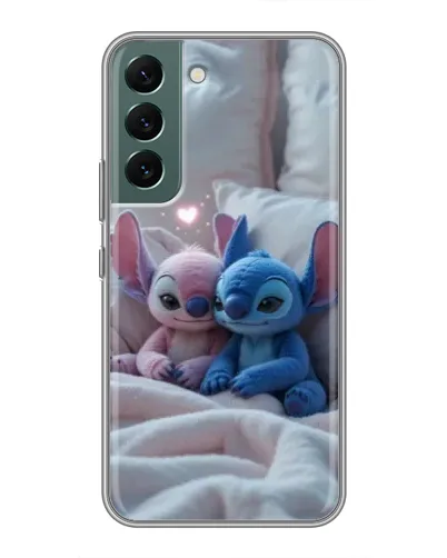 Чехол для Samsung Galaxy S22 Plus с картинкой «Плюшевые Стич Ангел» Чехол для Samsung Galaxy S22 Plus с картинкой «Плюшевые Стич Ангел»