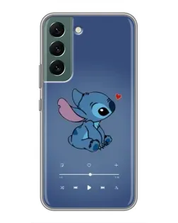 Чехол для Samsung Galaxy S22 Plus с картинкой «Музыкальный Stitch»