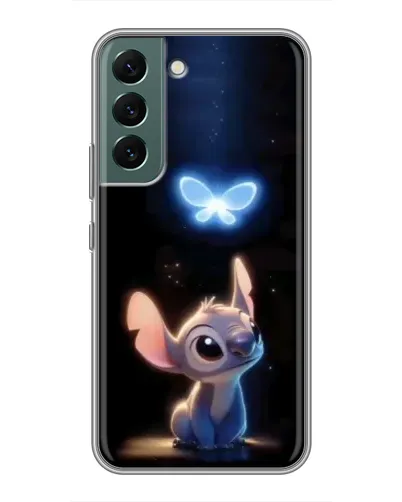 Чехол для Samsung Galaxy S22 Plus с картинкой «Сияющий Стич» Чехол для Samsung Galaxy S22 Plus с картинкой «Сияющий Стич»