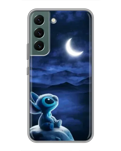 Чехол для Samsung Galaxy S22 Plus с картинкой «Лунная ночь Стича» Чехол для Samsung Galaxy S22 Plus с картинкой «Лунная ночь Стича»