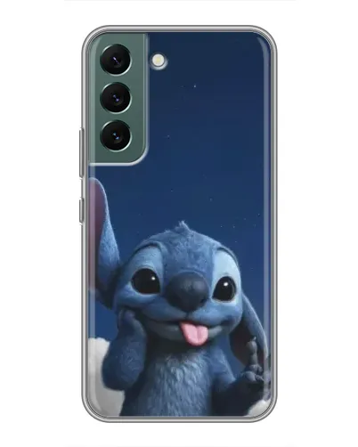 Чехол для Samsung Galaxy S22 Plus с картинкой «Стич в облаках» Чехол для Samsung Galaxy S22 Plus с картинкой «Стич в облаках»