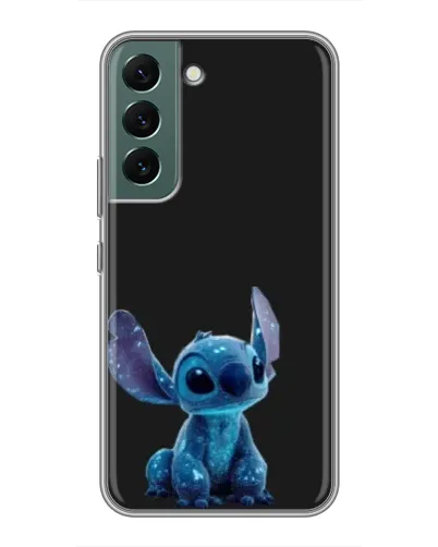 Чехол для Samsung Galaxy S22 Plus с картинкой «Стич на черном» Чехол для Samsung Galaxy S22 Plus с картинкой «Стич на черном»