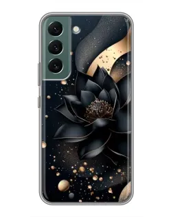 Чехол для Samsung Galaxy S22 Plus с картинкой «Черный лотос»