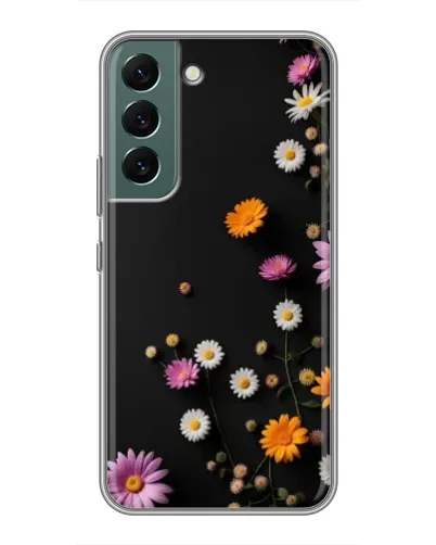 Чехол для Samsung Galaxy S22 Plus с картинкой «Цветочная композиция»