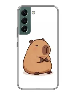 Чохол для Samsung Galaxy S22 Plus з картинкою «Товстенька капібара»