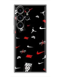 Чехол для Samsung Galaxy S22 Ultra с картинкой «Nike Mix Pattern»
