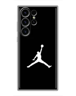 Чехол для Samsung Galaxy S22 Ultra с картинкой «Jordan Silhouette»