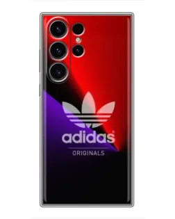 Чохол для Samsung Galaxy S22 Ultra з картинкою «Adidas Red Neon»