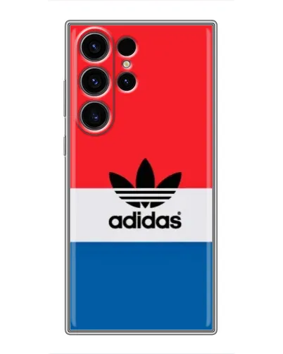Чехол для Samsung Galaxy S22 Ultra с картинкой «Ретро блоки Adidas» Чехол для Samsung Galaxy S22 Ultra с картинкой «Ретро блоки Adidas»