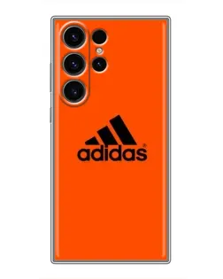 Чехол для Samsung Galaxy S22 Ultra с картинкой «Adidas Ukraine»