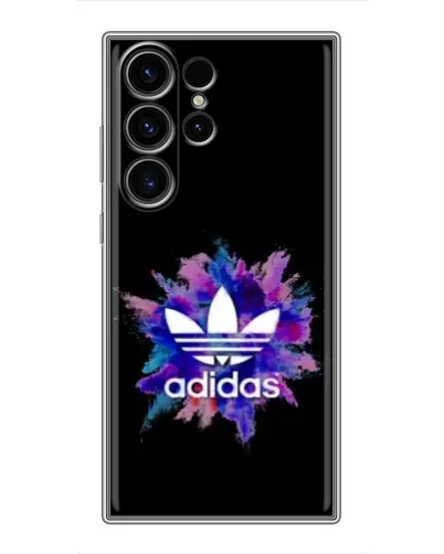 Чехол для Samsung Galaxy S22 Ultra с картинкой «Взрыв красок Adidas» Чехол для Samsung Galaxy S22 Ultra с картинкой «Взрыв красок Adidas»
