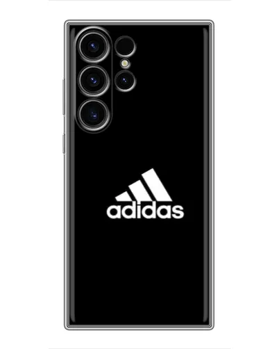 Чехол для Samsung Galaxy S22 Ultra с картинкой «Черная классика Adidas» Чехол для Samsung Galaxy S22 Ultra с картинкой «Черная классика Adidas»