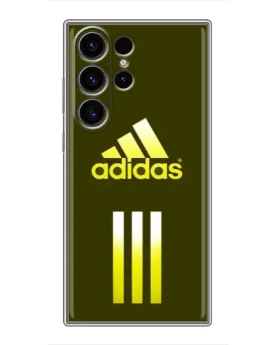 Чехол для Samsung Galaxy S22 Ultra с картинкой «Оливковый градиент Adidas» Чехол для Samsung Galaxy S22 Ultra с картинкой «Оливковый градиент Adidas»