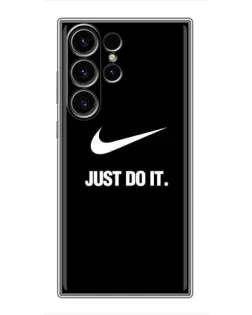 Чохол для Samsung Galaxy S22 Ultra з картинкою «Класичний принт Nike»