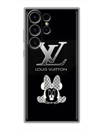 Чехол для Samsung Galaxy S22 Ultra с картинкой «LV и Минни Маус»