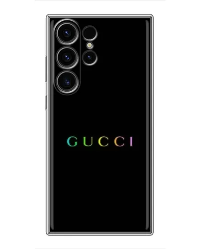 Чехол для Samsung Galaxy S22 Ultra с картинкой «Gucci — неоновый минимализм» Чехол для Samsung Galaxy S22 Ultra с картинкой «Gucci — неоновый минимализм»