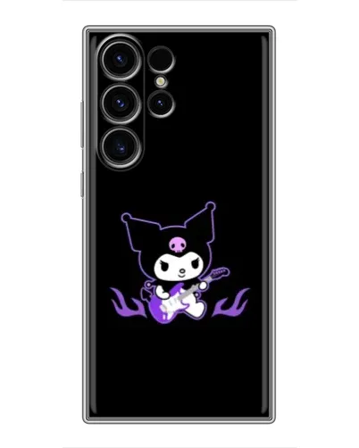 Чехол для Samsung Galaxy S22 Ultra с картинкой «Электрическая Kuromi» Чехол для Samsung Galaxy S22 Ultra с картинкой «Электрическая Kuromi»
