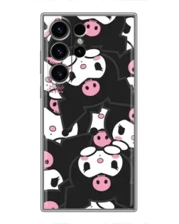 Чехол для Samsung Galaxy S22 Ultra с картинкой «Паттерн голов Куроми» Чехол для Samsung Galaxy S22 Ultra с картинкой «Паттерн голов Куроми»