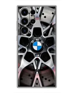 Чехол для Samsung Galaxy S22 Ultra с картинкой «BMW — деталь диска»