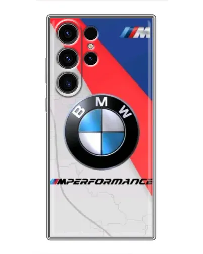 Чехол для Samsung Galaxy S22 Ultra с картинкой «BMW Performance стиль»