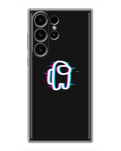 Чехол для Samsung Galaxy S22 Ultra с картинкой «Among Us неон» Чехол для Samsung Galaxy S22 Ultra с картинкой «Among Us неон»