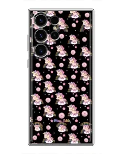 Чехол для Samsung Galaxy S22 Ultra с картинкой «Magic Unicorn паттерн»