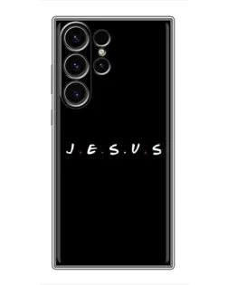 Чехол для Samsung Galaxy S22 Ultra с картинкой «Точки веры J.E.S.U.S.»