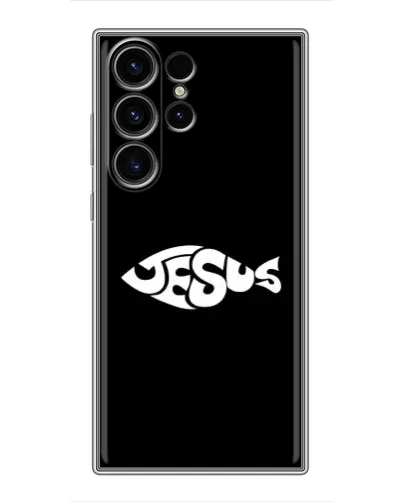 Чохол для Samsung Galaxy S22 Ultra з картинкою «Риба Jesus» Чохол для Samsung Galaxy S22 Ultra з картинкою «Риба Jesus»