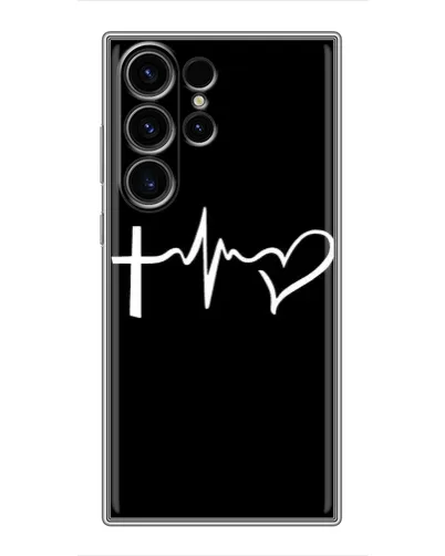Чохол для Samsung Galaxy S22 Ultra з картинкою «Пульс віри» Чохол для Samsung Galaxy S22 Ultra з картинкою «Пульс віри»