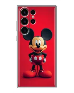 Чехол для Samsung Galaxy S22 Ultra с картинкой «Mickey в полный рост»