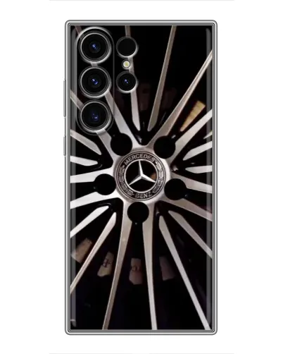 Чехол для Samsung Galaxy S22 Ultra с картинкой «Диск Mercedes»