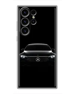 Чехол для Samsung Galaxy S22 Ultra с картинкой «Mercedes Vision — концепт»