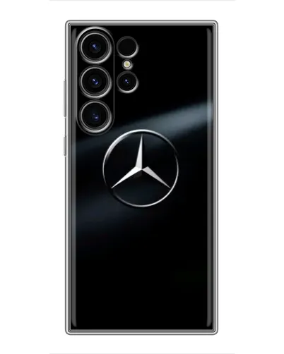 Чохол для Samsung Galaxy S22 Ultra з картинкою «Mercedes на металі» Чохол для Samsung Galaxy S22 Ultra з картинкою «Mercedes на металі»
