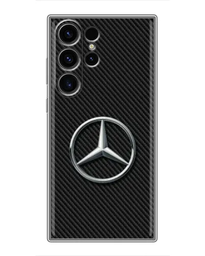 Чохол для Samsung Galaxy S22 Ultra з картинкою «Карбоновий Mercedes стиль» Чохол для Samsung Galaxy S22 Ultra з картинкою «Карбоновий Mercedes стиль»