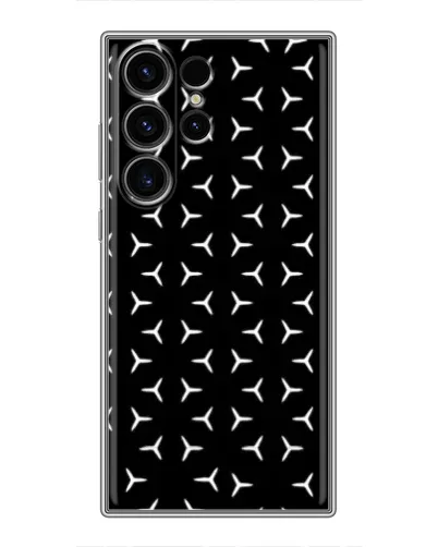 Чохол для Samsung Galaxy S22 Ultra з картинкою «Mercedes паттерн зірок» Чохол для Samsung Galaxy S22 Ultra з картинкою «Mercedes паттерн зірок»
