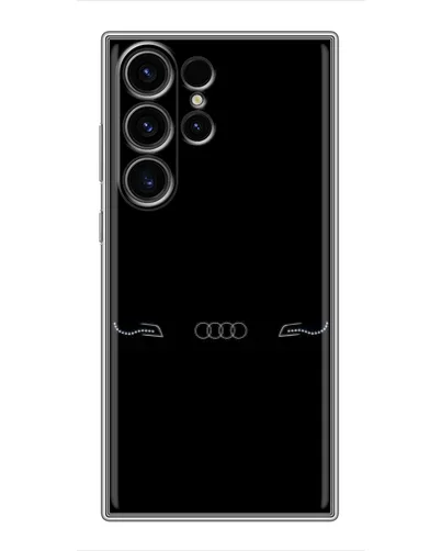 Чехол для Samsung Galaxy S22 Ultra с картинкой «Audi — световой подпись»