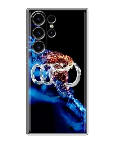 Чехол для Samsung Galaxy S22 Ultra с картинкой «Энергия лого Audi»