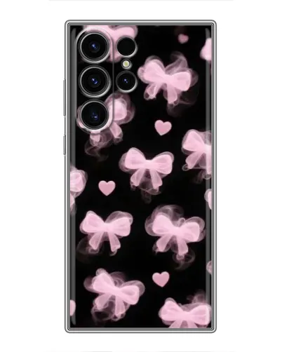 Чехол для Samsung Galaxy S22 Ultra с картинкой «Геометрия банта»