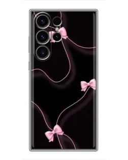 Чехол для Samsung Galaxy S22 Ultra с картинкой «Розовые ленты»